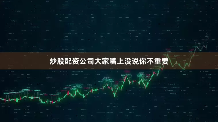 炒股配资公司大家嘴上没说你不重要